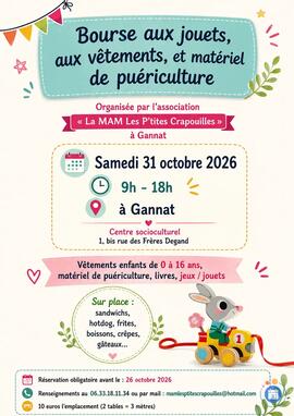 Image Bourse aux jouets, aux vêtement et matériel de puériculture (photo 1)