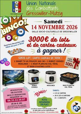 Image LOTO UNC GRESSWILLER MUTZIG (photo 1)