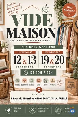 Image VIDE MAISON SUR DEUX WEEK-END (photo 1)
