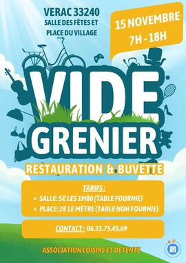 Image Vide grenier de Vérac (photo 1)