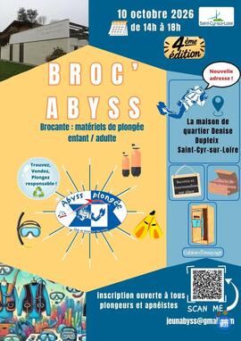 Image Broc'abyss 2026 - brocante spéciale plongée sous-marine et apnée (photo 1)