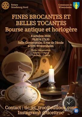Image Fines brocantes et Belles tocantes - Bourse antique et horlogère (photo 1)