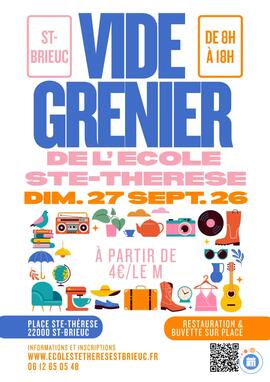 Image Vide grenier de l'école Sainte-Thérèse (photo 1)