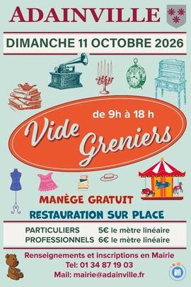 Image Vide Greniers Adainville (photo 1)