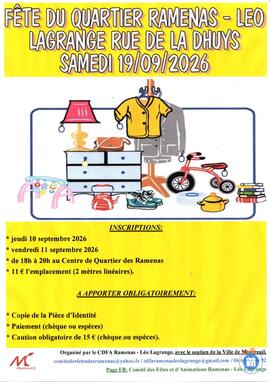 Image Fête du Quartier Ramenas - Léo Lagrange 2026 (photo 1)