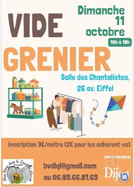 Image Vide Greniers de l'Association Bien Vivre dans le Quartier Larrey (photo 1)
