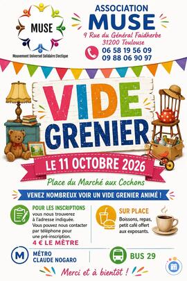 Image Vide grenier Muse (photo 1)