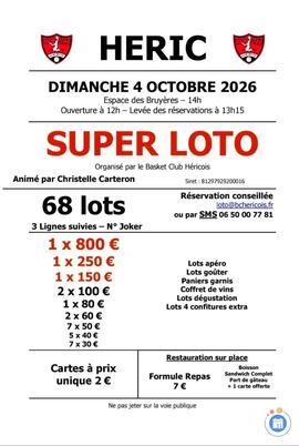 Image Loto basket Club héricois (photo 1)