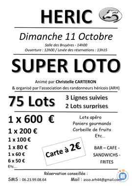 Image SUPER LOTO à Héric (photo 1)