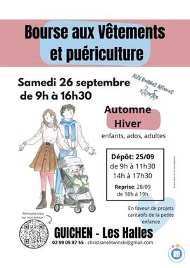 Image Bourse aux vêtements et puériculture - automne hiver (photo 1)