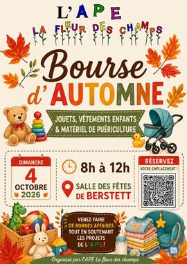 Image Bourse aux vêtements enfants, jouets et matériel de puériculture (photo 1)