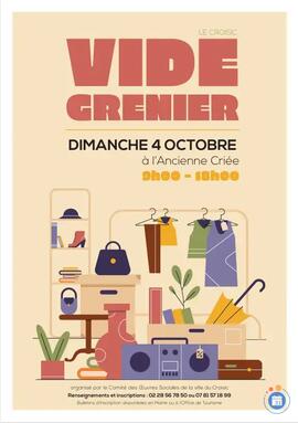 Image vide grenier - organisé par le Comité des Œuvres Sociales de la ville du Croisic (photo 1)