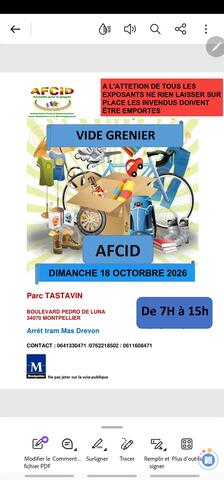Image Vide grenier marché tastavin dimanche 18/10/26 (photo 1)