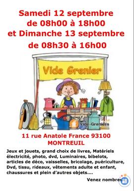 Image Vide Maison 12 et 13 septembre - La Rentrée (photo 1)