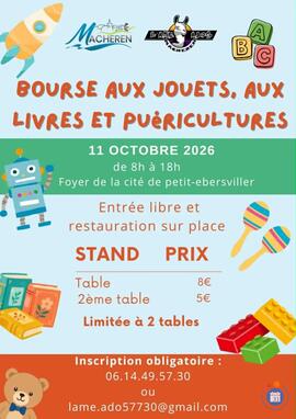 Image 6ème Bourse aux Jouets, Livres et Puériculture (photo 1)