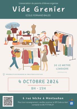 Image Vide grenier de l'école Balès (photo 1)