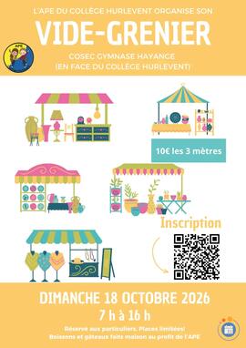 Image Vide-grenier APE du collège Hurlevent (photo 1)