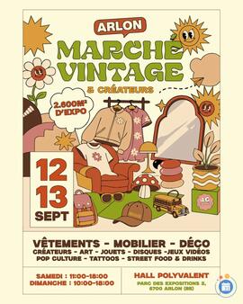 Image MARCHÉ VINTAGE ARLON - ÉDITION AUTOMNE 2026 🍂🌞 (photo 1)