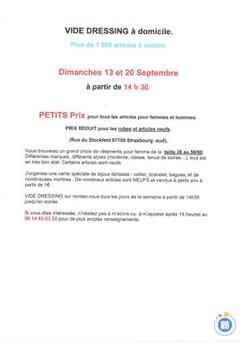 Image VIDE DRESSING A DOMICILE (photo 1)