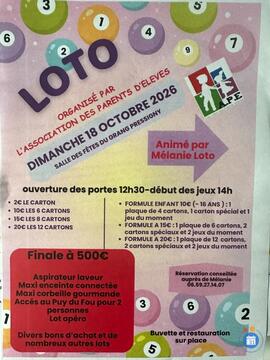 Image Super Lot de l'association des parents d'éleves (photo 1)