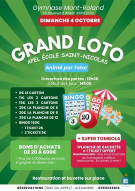 Image Loto apel école saint nicolas (photo 1)