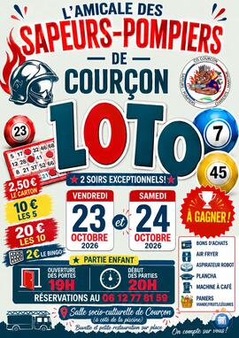 Image Loto des sapeurs pompiers de Courçon (photo 1)