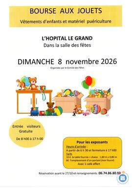 Image BOURSE AUX JOUETS matériel jouets vêtements d'enfants (photo 1)