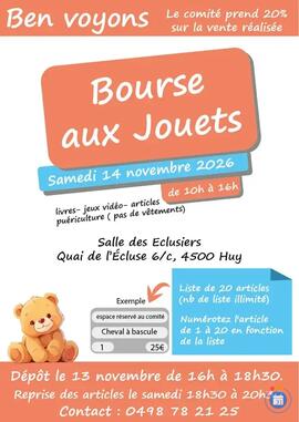 Image Bourse aux jouets à la Maison des Eclusiers (photo 1)