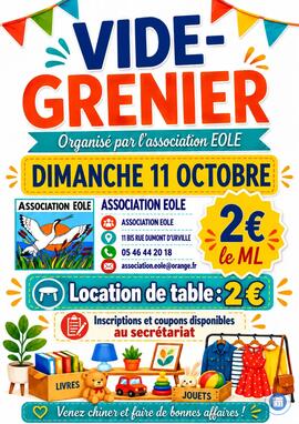 Image VIDE GRENIER (photo 1)