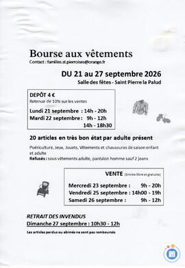 Image Bourse aux Vêtements (photo 1)