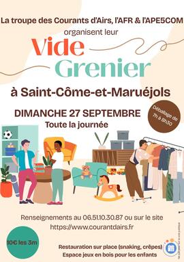 Image Vide grenier de Saint Côme et Maruéjols (30) (photo 1)