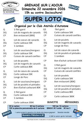 Image LOTO BINGO (photo 1)