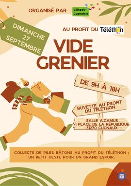 Image vide grenier Téléthon (photo 1)
