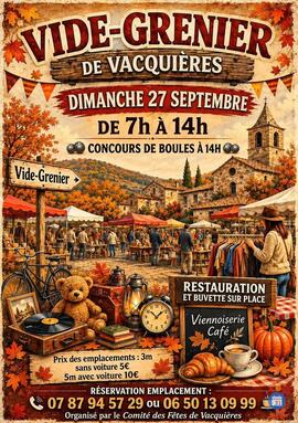 Image vide grenier de Vacquières (photo 1)