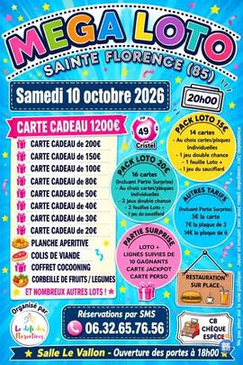 Image SAINTE FLORENCE/ ASS. LE DÉFI DES FLORENTINES / ANIMATION CRISTEL/NOUVEAUX PACKS (photo 1)