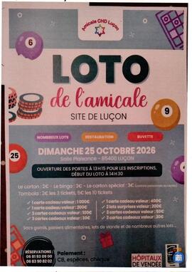 Image Loto de l'Amicale CHD Luçon (photo 1)