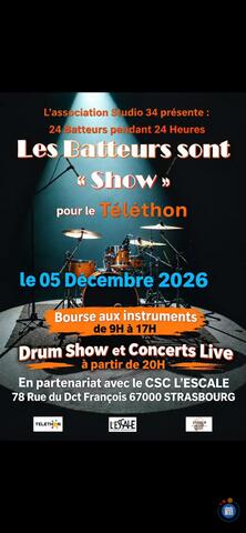 Image La bourse du drum Show pour le Telethon (photo 1)