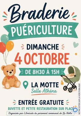 Image Braderie puériculture, jouets et vêtements 0-16 ans (photo 1)