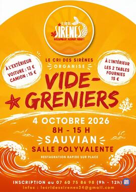 Image VIDE GRENIERS LE CRI DES SIRENES (photo 1)