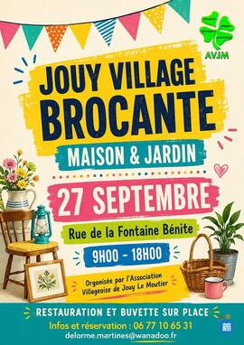 Image BROCANTE JOUY VILLAGE (photo 1)