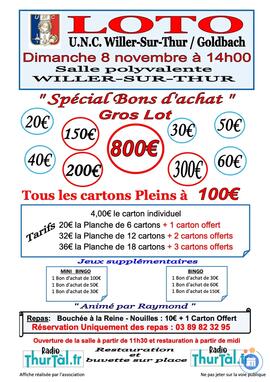 Image LOTO U.N.C Willer-sur-Thur / Goldbach (photo 1)