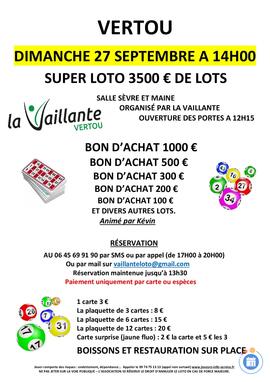 Image HYPER LOTO VERTOU la Vaillante (photo 1)