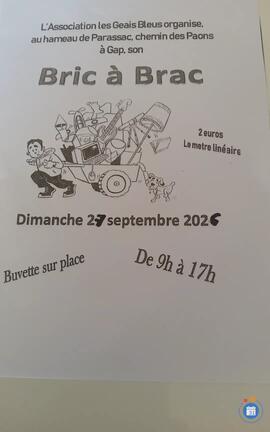 Image Vide grenier de l’association de quartier les geais bleus (photo 1)