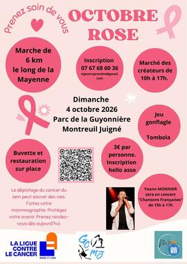 Image Marché de créateurs et Marche Octobre Rose (photo 1)