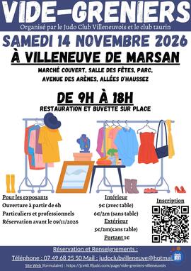 Image Grand Vide-Greniers Villeneuvois de Novembre (photo 1)