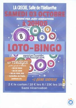 Image loto-bingo ASS team rallye avec JAMY 47 tirages + 1 surprise (photo 1)