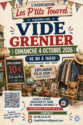 Image Vide grenier Les P'tits Tourrel (photo 1)