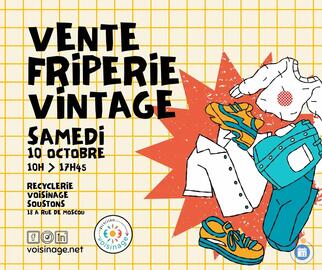 Image VENTE FRIPERIE VINTAGE (photo 1)