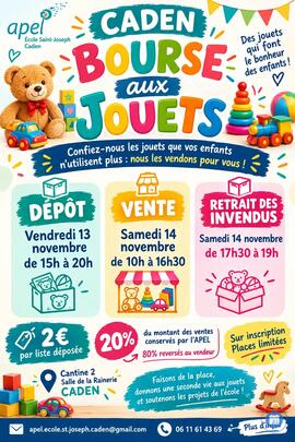 Image BOURSE AUX JOUETS (photo 1)