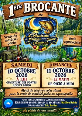 Image Brocante du pêcheur et des aquariohilie. (photo 1)